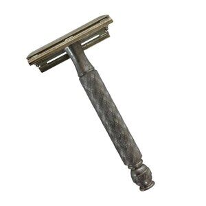 Vintage Ball End Gillette Tech Double Edge Safety Razor USA